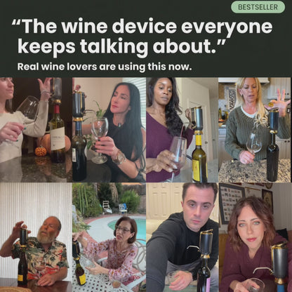 Sorso Wine Aerator, Preserver & Dispenser
